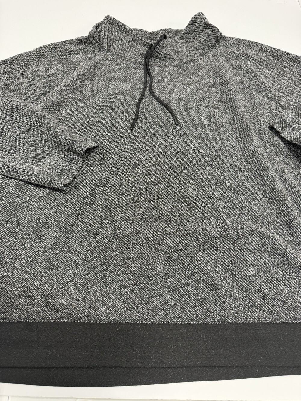 J. Jill Fleece Pullover Sweater 3x Fit Gray Long Sleeve